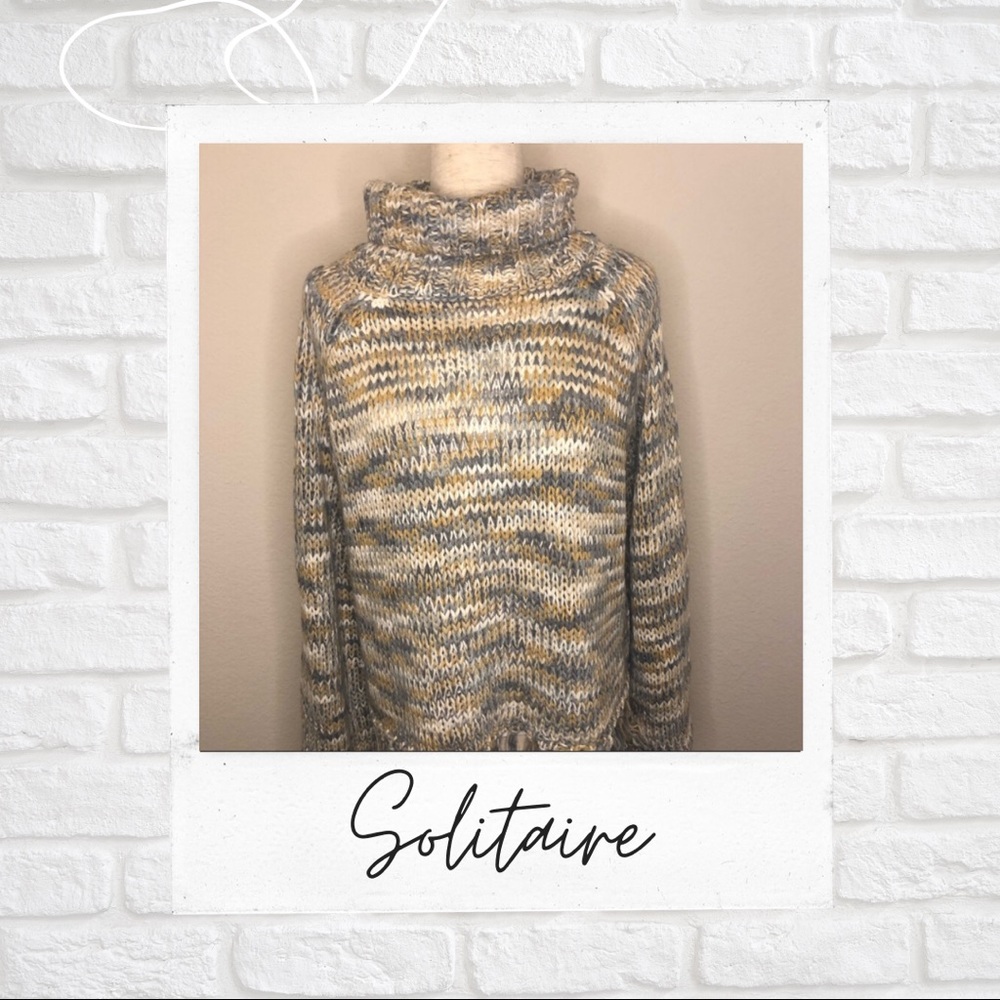 Solitaire by Ravi Khosla Turtle Neck Sweater